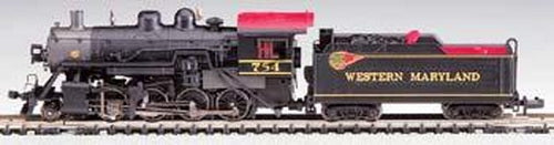 Bachmann 84552 N Western Maryland Baldwin 2-8-0 Steam Locomotive #754 w/DCC