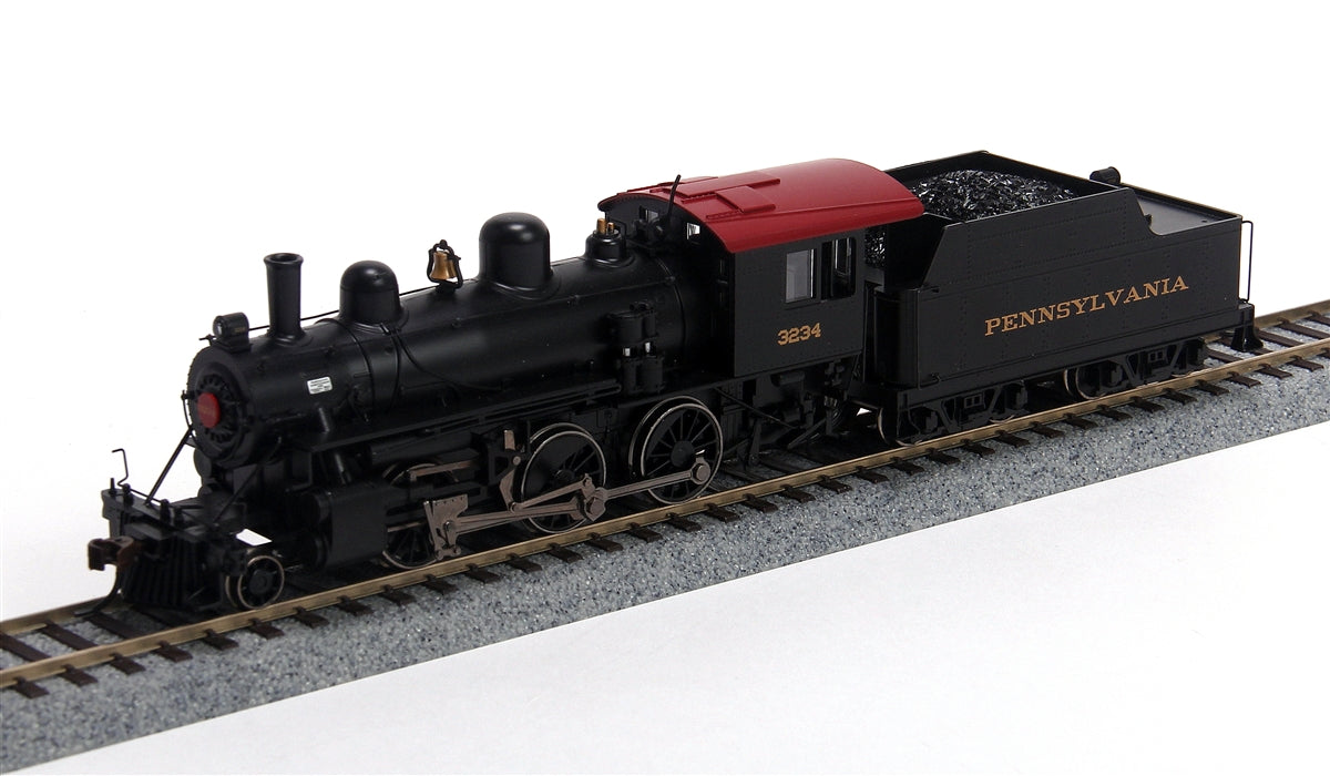 Bachmann 51701 HO Pennsylvania Alco 2-6-0 Steam Locomotive & Tender #3234