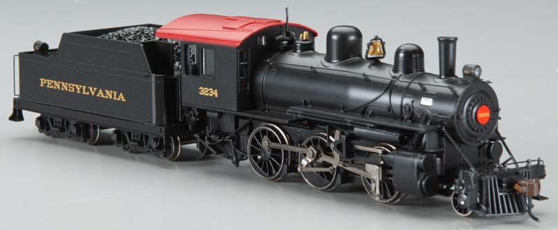 Bachmann 51701 HO Pennsylvania Alco 2-6-0 Steam Locomotive & Tender #3234