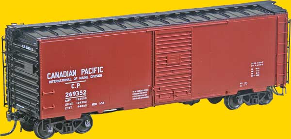Kadee 4089 HO Canadian Pacific 40' PS-1 Boxcar w/ 6' Youngstown Door #269352