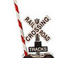 Tomar Industries 863 HO RR Crossing Signal w/Gate four LED,s 2-front,2-back