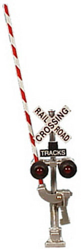 Tomar Industries 863 HO RR Crossing Signal w/Gate four LED,s 2-front,2-back