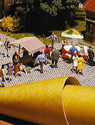 Vollmer 6023 HO Cobblestone Foil 100 X 16 cm.