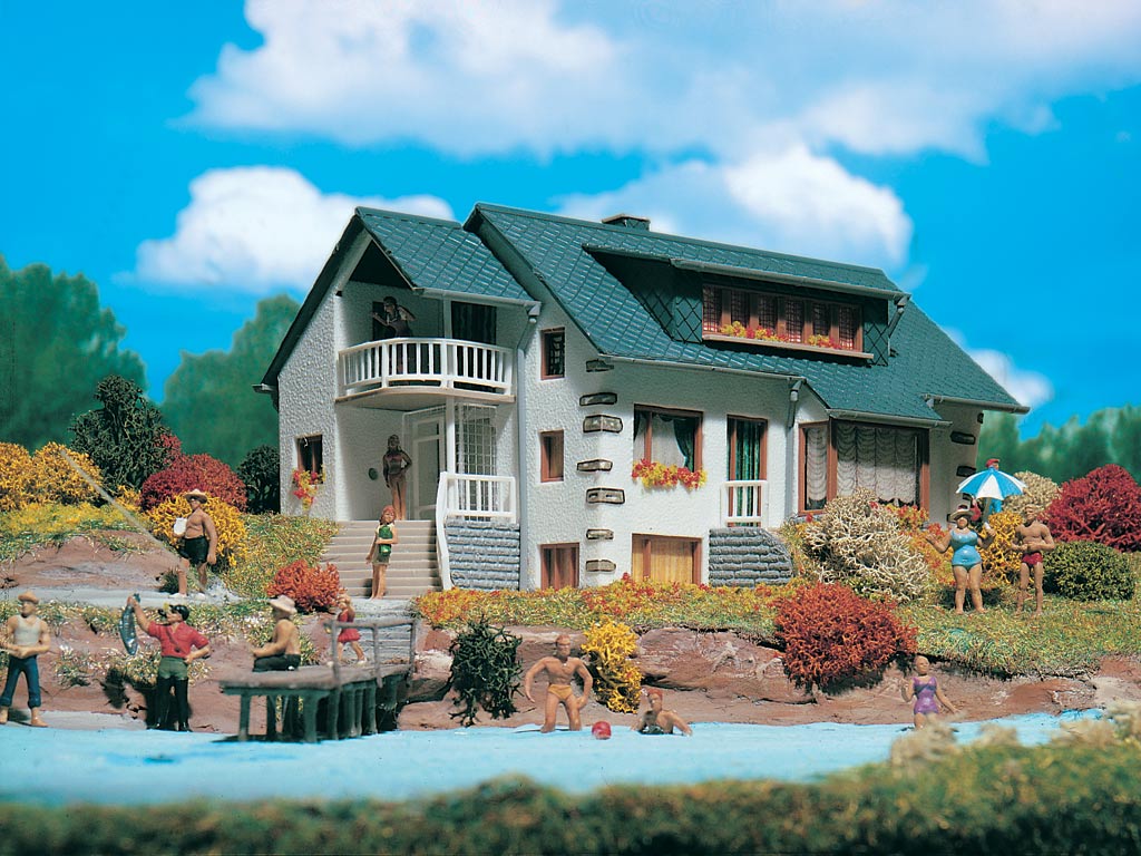 Vollmer 3711 HO Lake Shore House Building Kit