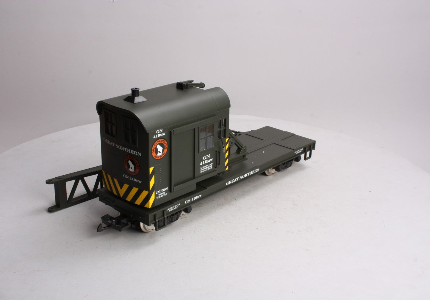 USA Trains 1869 G Great Northern 25-Ton Crane Metal Wheels