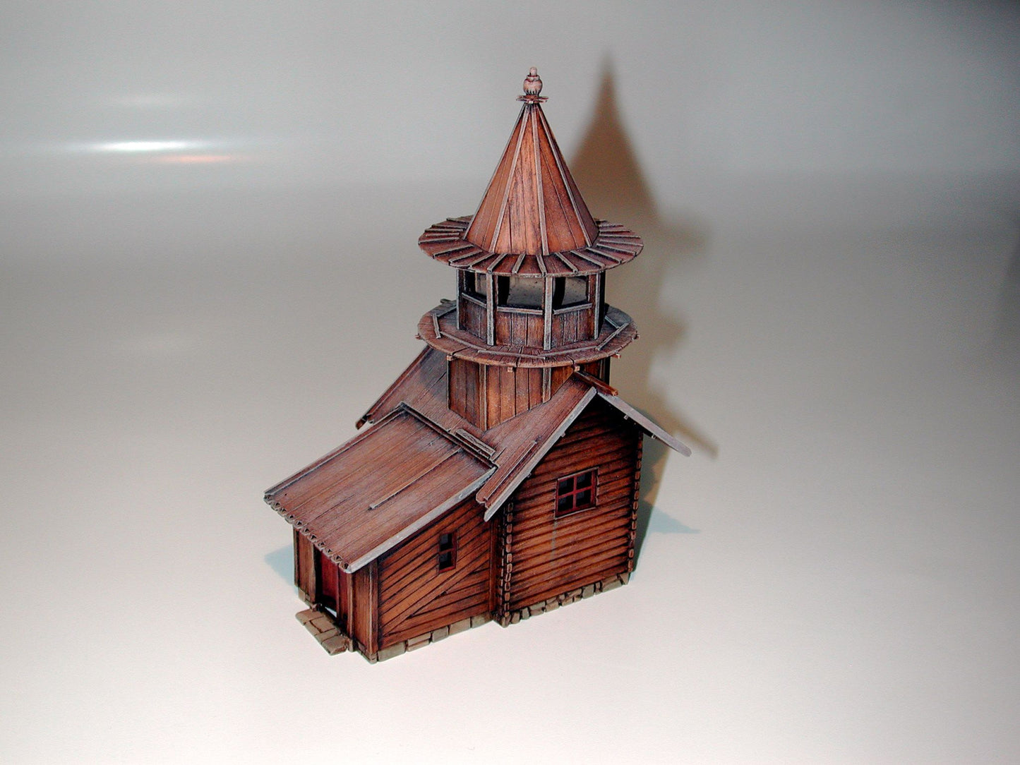 Trident Miniatures 99025 HO Russian Church Bell Tower Resin Structure Castings