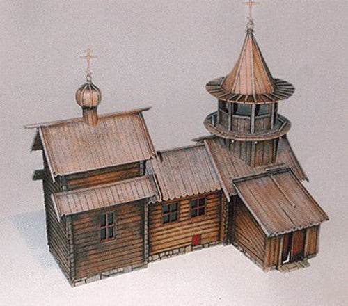 Trident Miniatures 99025 HO Russian Church Bell Tower Resin Structure Castings