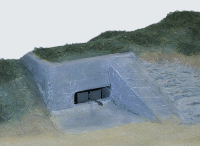 Trident Miniatures 99013 HO Resin Structure Castings Left Flank Bunker