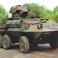 Trident Miniatures 80169 HO MOWAG Self-Propelled Guided Anti-Tank RocketLauncher