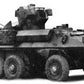 Trident Miniatures 80169 HO MOWAG Self-Propelled Guided Anti-Tank RocketLauncher
