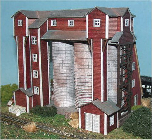 The N Scale Architect 40004 HO Williamstown Coal Kit - 10 x 7 x 8