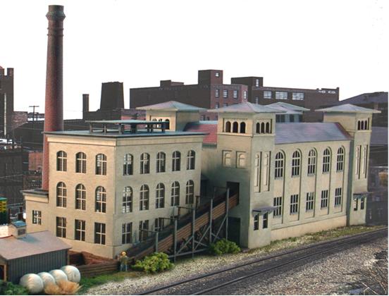 The N Scale Architect 10603 N 12" x 5" x 5'' Quality Meat Packers Kit