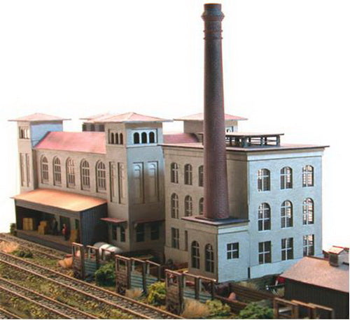 The N Scale Architect 10603 N 12" x 5" x 5'' Quality Meat Packers Kit