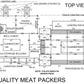 The N Scale Architect 10603 N 12" x 5" x 5'' Quality Meat Packers Kit