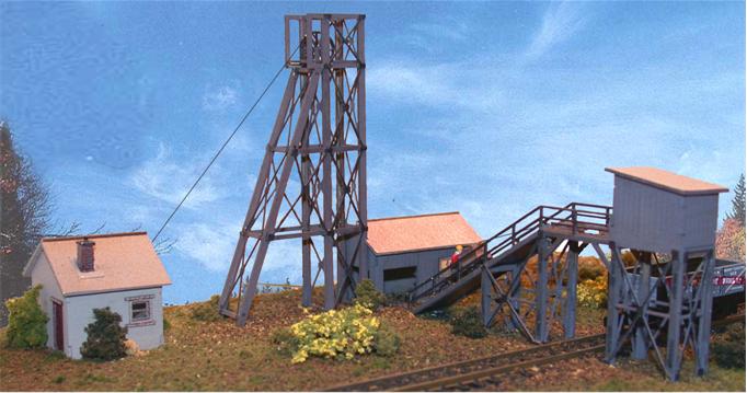 The N Scale Architect 10204 Grover Cleveland Mine Kit
