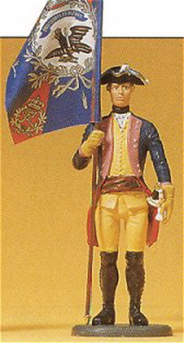Preiser 54117 G Standing Prussian Flag Bearer Figure