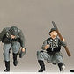 Preiser 16878 HO Infantry Riflemen Getting off the Tank Figures (Set of 6)