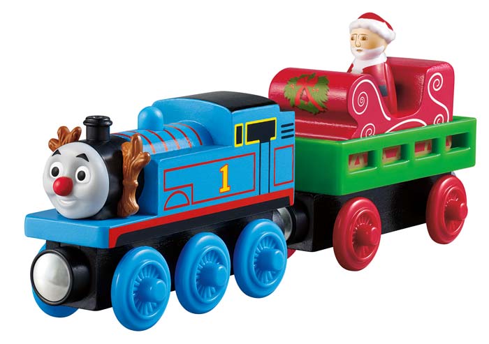 Fisher Price Y5420 Thomas & Friends Santa's Little Engine (Set of 2)