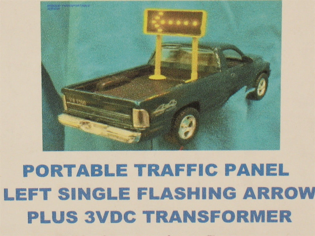 Miniatronics 805L101 O Roadside Flashing Left Single Arrow