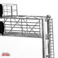 BLMA Models 4025 HO Modern Triple Track Signal Bridge w/ 6 Heads LED 3-Aspect