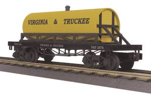 MTH 30-73409 Virginia & Truckee Wooden Tank Car - 19th Century