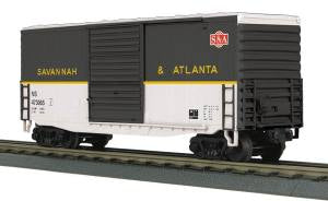 MTH 30-74737 O Savannah & Atlanta 40' Hi-Cube Boxcar