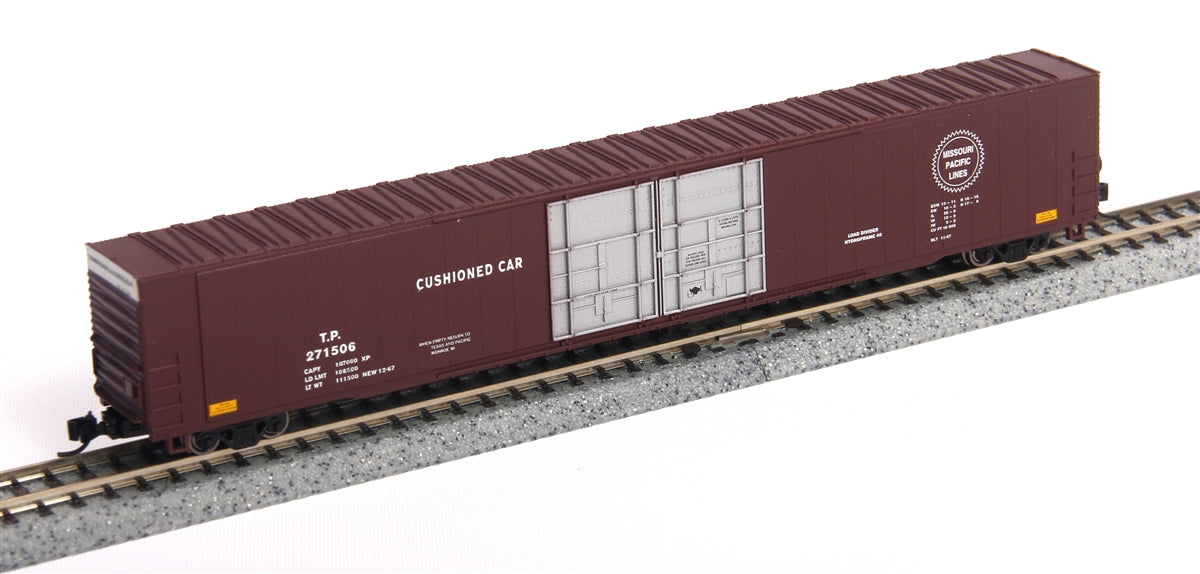 Con-Cor 14673 N DRGW 85' 4-Door Hi-Cube Boxcar with Micro-Trains Couplers