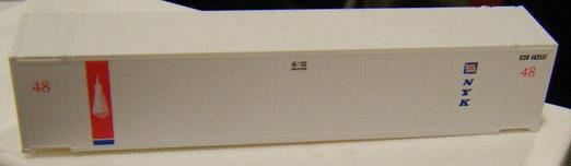 Deluxe Innovations 8141 N NYK Line 48' Smoothside Container (Pack of 2)