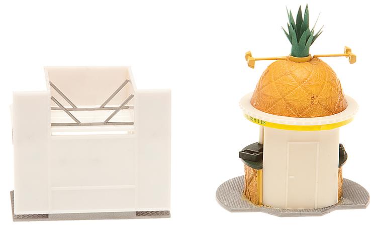 Faller 140443 HO Confectionary & Candy-Fruit Juice Stands Kit