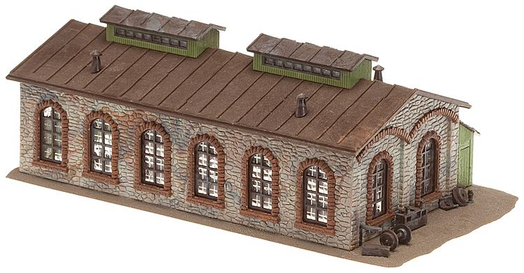Faller 222116 2-Stall stone enginehouse