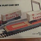 Tyco 348 HO ATSF Piggyback Flatcar Set