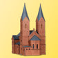 Kibri 39760 HO Scale Roman Catholic Church Kit