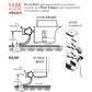 Micro-Trains 1156 N Atlas/Walthers Pilot Locomotive Coupler Conversion Kit