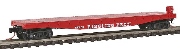 Micro-Trains 04500404 N Scale RBBX 50' Fishbelly Side Flatcar #RB59