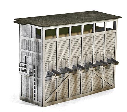 Micro-Trains 49990922 N Citrus Culling Bin Laser Cut Wood Structure Kit