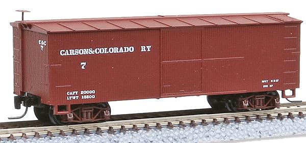 Micro-Trains 80000200 Nn3 Carson & Colorado 30' Single Door Boxcar #7
