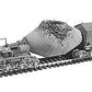 Plastruct 1040 HO 6-1/4" x 1-3/4" x 1-3/4" Steel Mill Hot Metal Bottle Car Kit