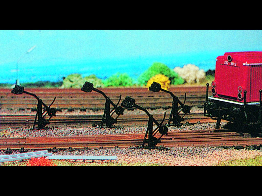 Vollmer 5136 HO Scale Turnout Scenic Assorted Accessories