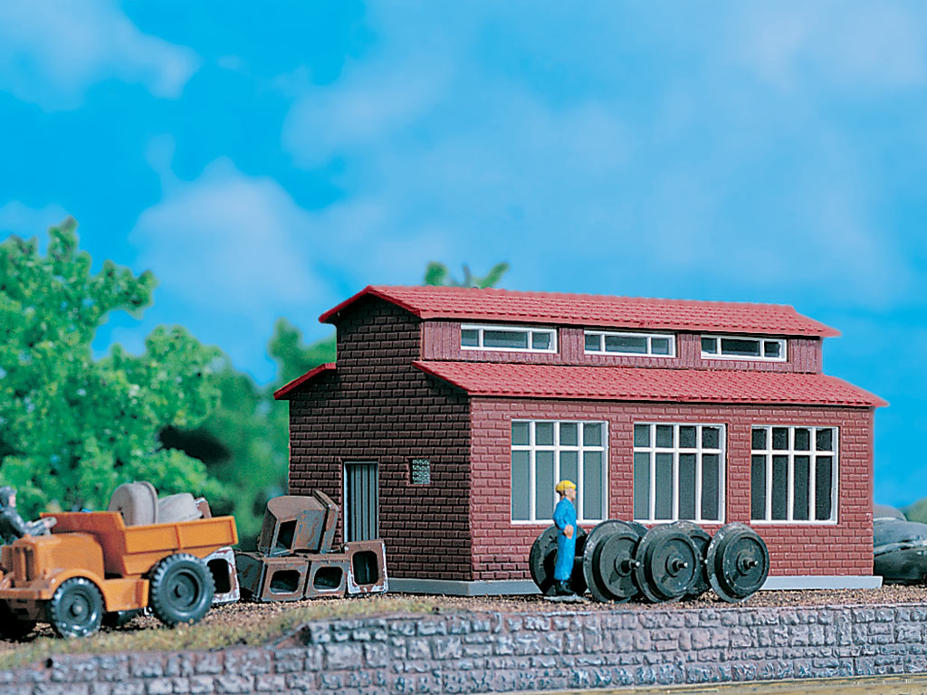 Vollmer 5603 HO Railway Work Shop Kit