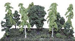 Heki 305 HO/O Assorted Trees 2.5-5" Tall