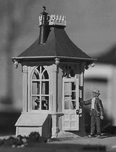 Scale Structures 11513 HO Gothic Style Crossing Shanty Kit