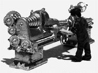 Scale Structures 9109 24" Engine Lathe with Belt Drive Kit