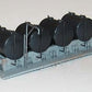 NJ International 6219 N Scale Heating Oil Storage Tanks Plastic Kit