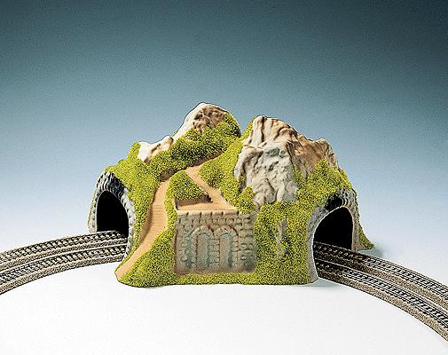 Noch 34730 N Curved Double Track Tunnel
