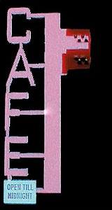 Miller Engineering 13012 Vertical Sign Lighting Kits Cafe - Large, Right
