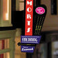 Miller Engineering 66822 Animated Sign Kit Downtown Series #1 - Right - Medium