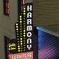 Miller Engineering 67822-R Animated Sign Kit Downtown Series #2 Right Medium