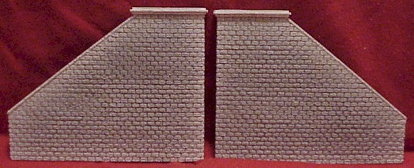 Pre-Size 109 HO Scale Cut Stone Tunnel Abutments (Bag of 2)