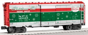 Lionel 6-27099 O Christmas Scale PS-1 Boxcar