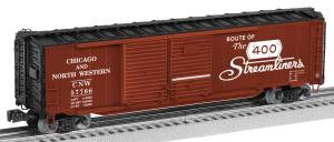 Lionel 6-29344 O CNW DD Boxcar w/End Doors